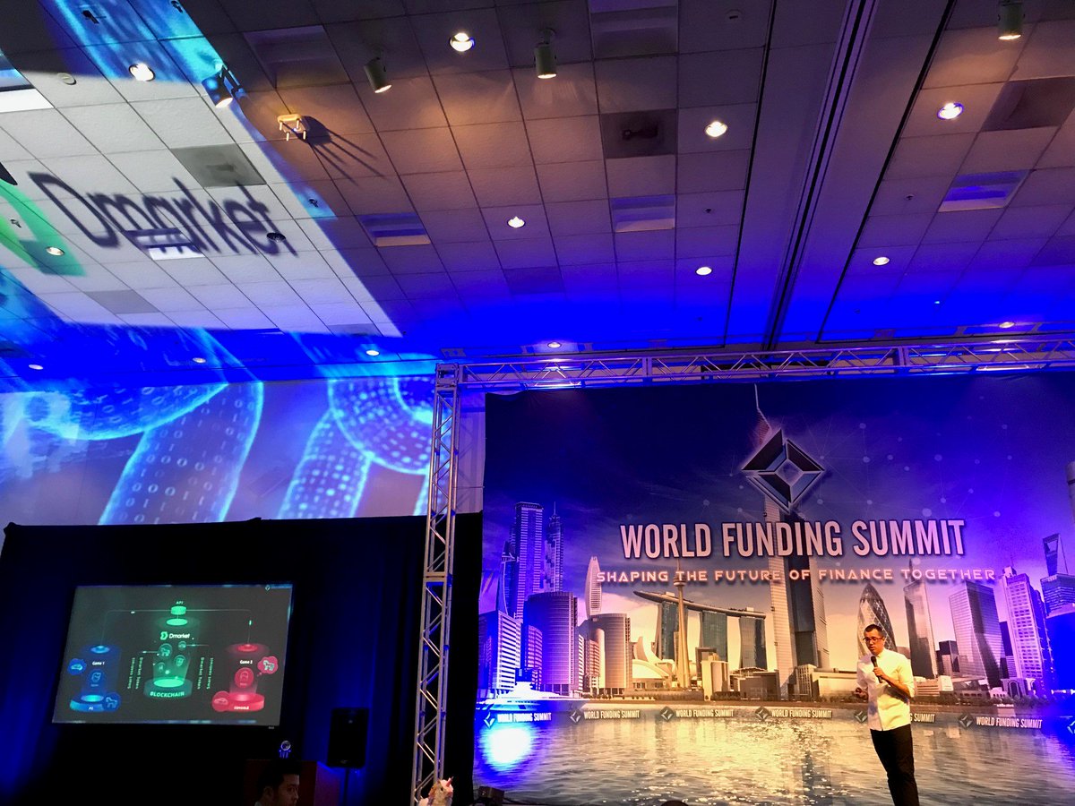 FundingSummit's tweet photo. GREAT presentation by Volodymyr Panchenko, CEO of @dmarket_io , How to turn every virtual item into a real asset in a decentralized marketplace/ Unlocking the global market economy for 2.3 billion gamers #WFSLA #fintech #ICO #crypto #finance https://t.co/Vuoe8pjwna