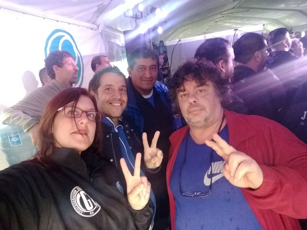 efmontes's tweet photo. El @FteMilagroSala participó del Encuentro por la Soberanía Nacional convocado por la @CFTArgentina ; lxs trabajadorxs organizados y los movimientos sociales daremos la pelea por una Patria con Justicia Social. https://t.co/loeULjUqPO