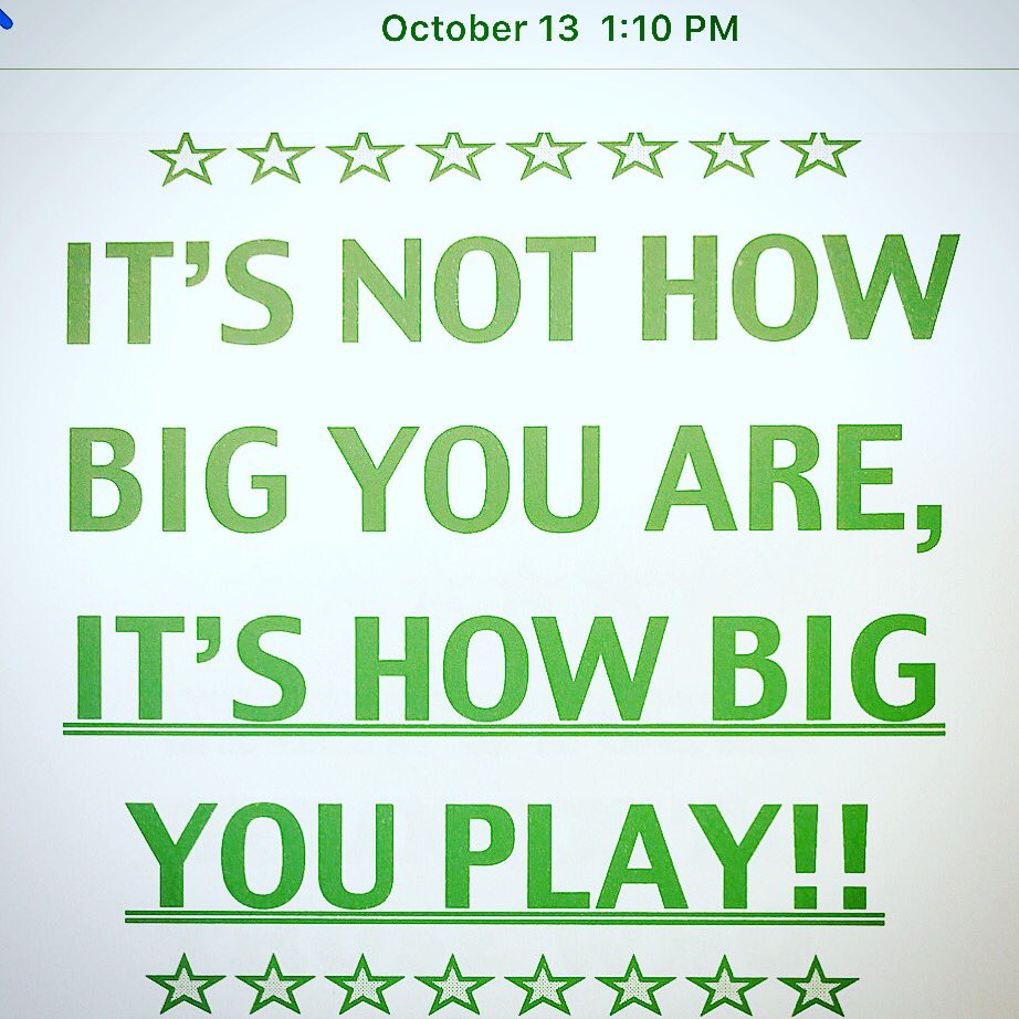 CoachAble4Life's tweet photo. #SizeIsOverRated https://t.co/Cl3Xk2WQxz