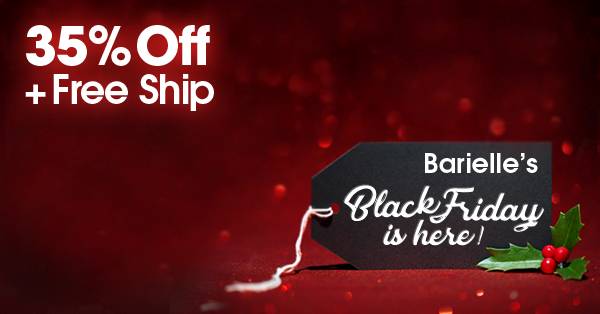 #Barielle is giving you all a head start on our fabulous #BlackFriday #deal enjoy 35% off plus Free Shipping on all products starting today! Shop today- bit.ly/2yauTuL