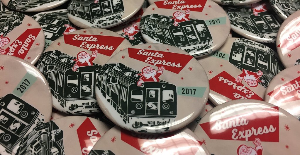 SEPTAPHILLY's tweet photo. Santa Express is this Friday! Click for train info [we're running 8 this year!]: https://t.co/vnlqL3ZQjB. #ISEPTAPHILLY #SantaExpress2017 🎅 https://t.co/mOo626498k