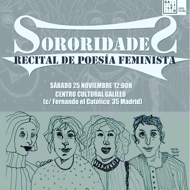 #25N #Sororidades
Cuatro mujeres recitamos #Feminismo

#Mujeres
#MujeresPoetas
#Poesia
#PoesiaFeminista