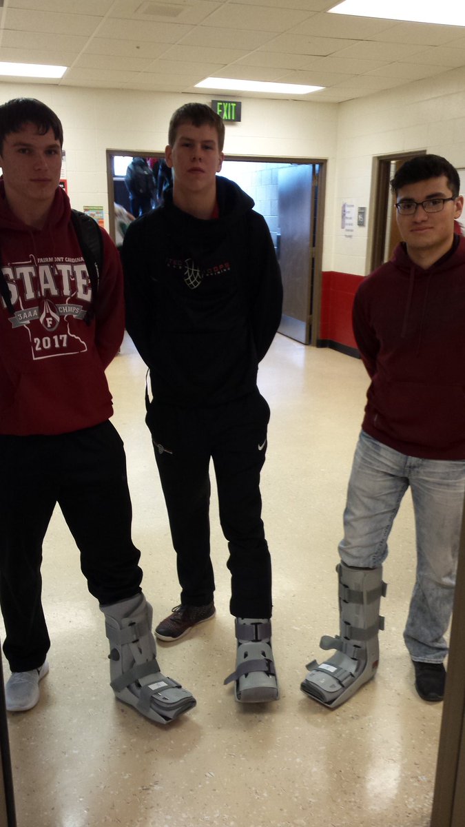 FairmontFB's tweet photo. "The Boot Club" #FightOn Boys! https://t.co/iEW1w0Qazx