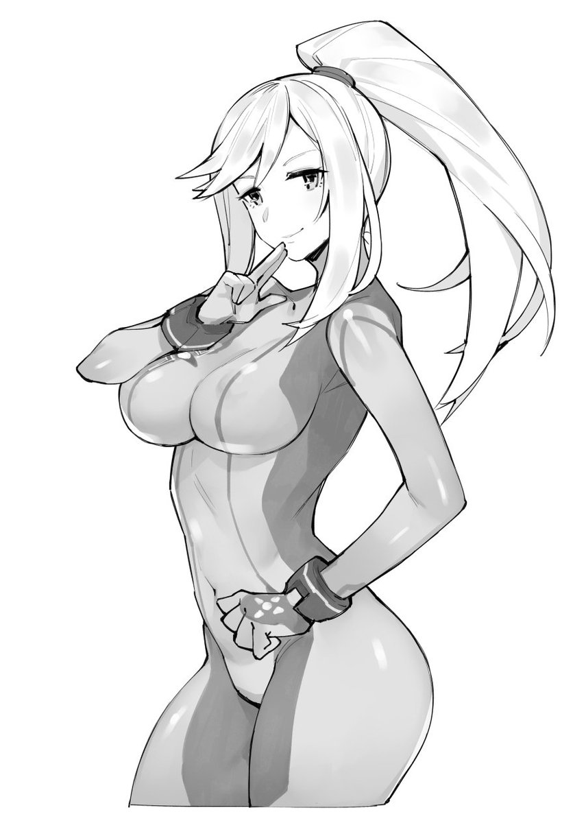 MightyKow's tweet image. Patreon request: Zero Suit Samus