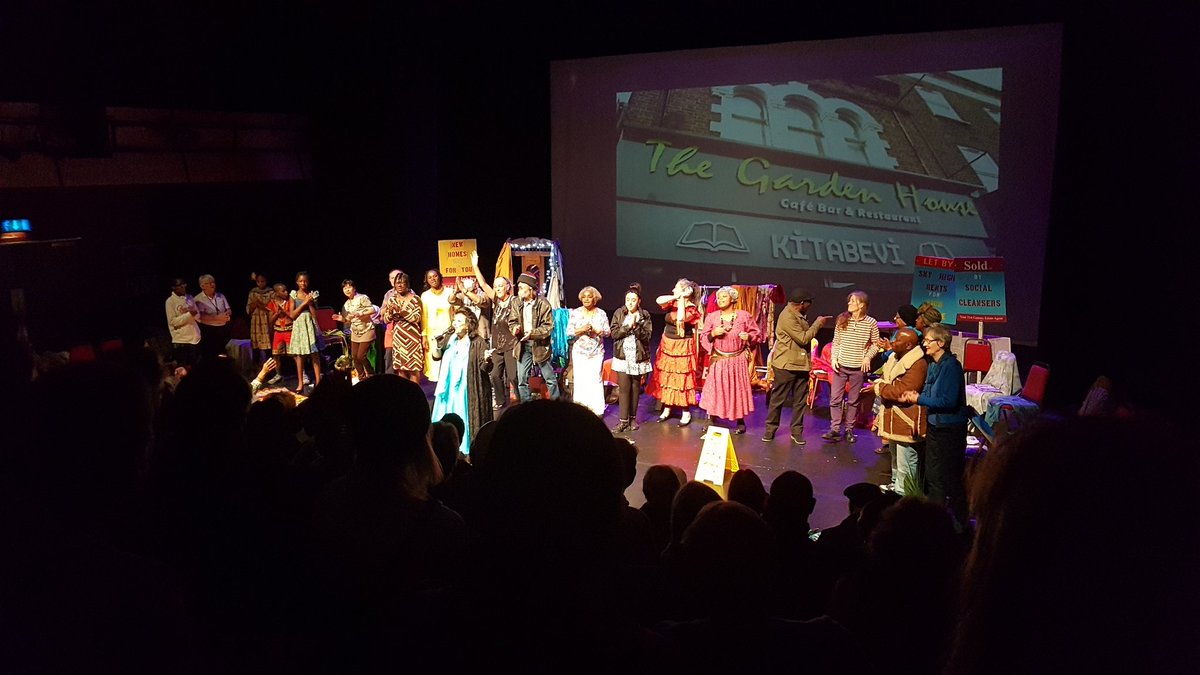SelbyCentre's tweet photo. Fantastic performance by residents and friends of Northumberland Park @BGAC tonight in front of a packed audiwnce. Brilliant work by @Lyndabr58413175 of @TottTheatre #NPPB https://t.co/9WEXfMzP5q