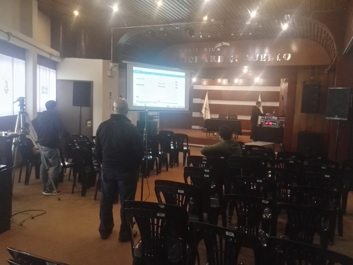 Congreso Nacional de Audio Profesional Aes Perú 2017, Soundcheck con Oscar Barrientos y Juan Carlos Y.