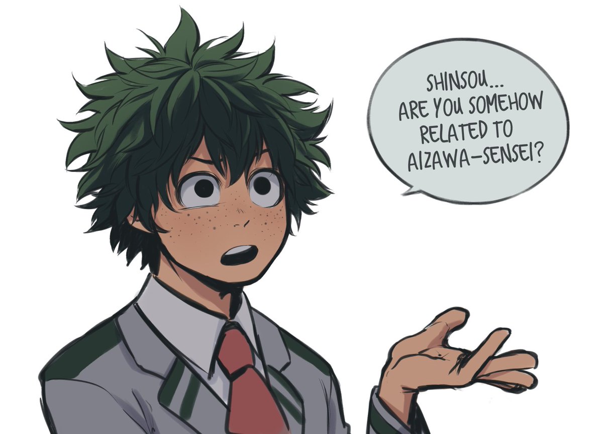 Izuku knows... 