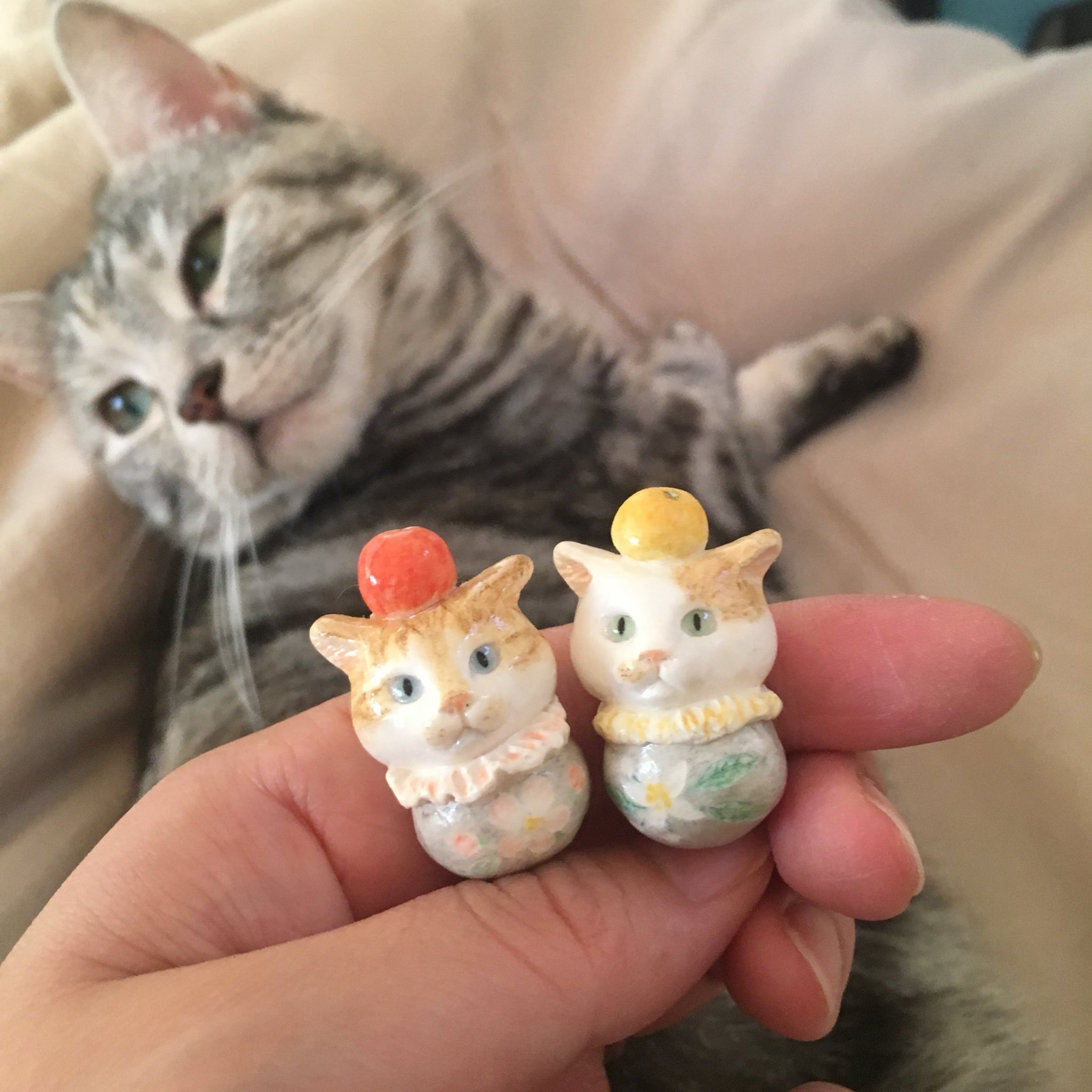 きなこ舎 Auf Twitter 石塑粘土でちいさな猫ブローチを作っています 次回出展予定 12月16 17日 ネコ市ネコ座in神戸 委託ブースのj T Co Au2wvobuyq きなこ舎 ネコ市ネコ座 Thanks Lupopo Cafe 様