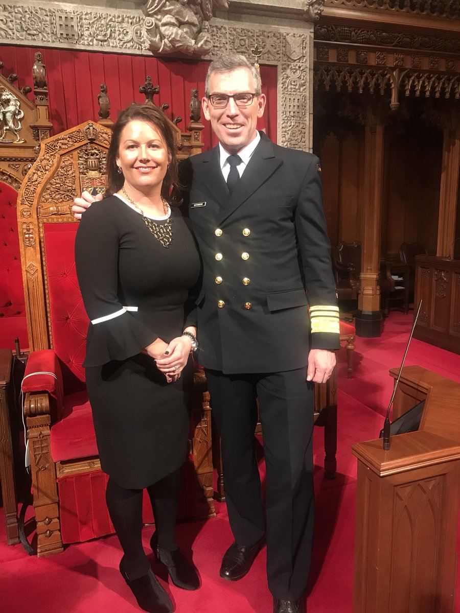 CoastGuardCAN's tweet photo. #BravoZulu to Pamela McLaren, an environmental response specialist in the Central and Arctic Region, is being recognized for her work during refloat, recovery and spill response missions in the #Arctic and Great Lakes. @NavyLeagueCA #NCGD https://t.co/4hPCMUOjeA