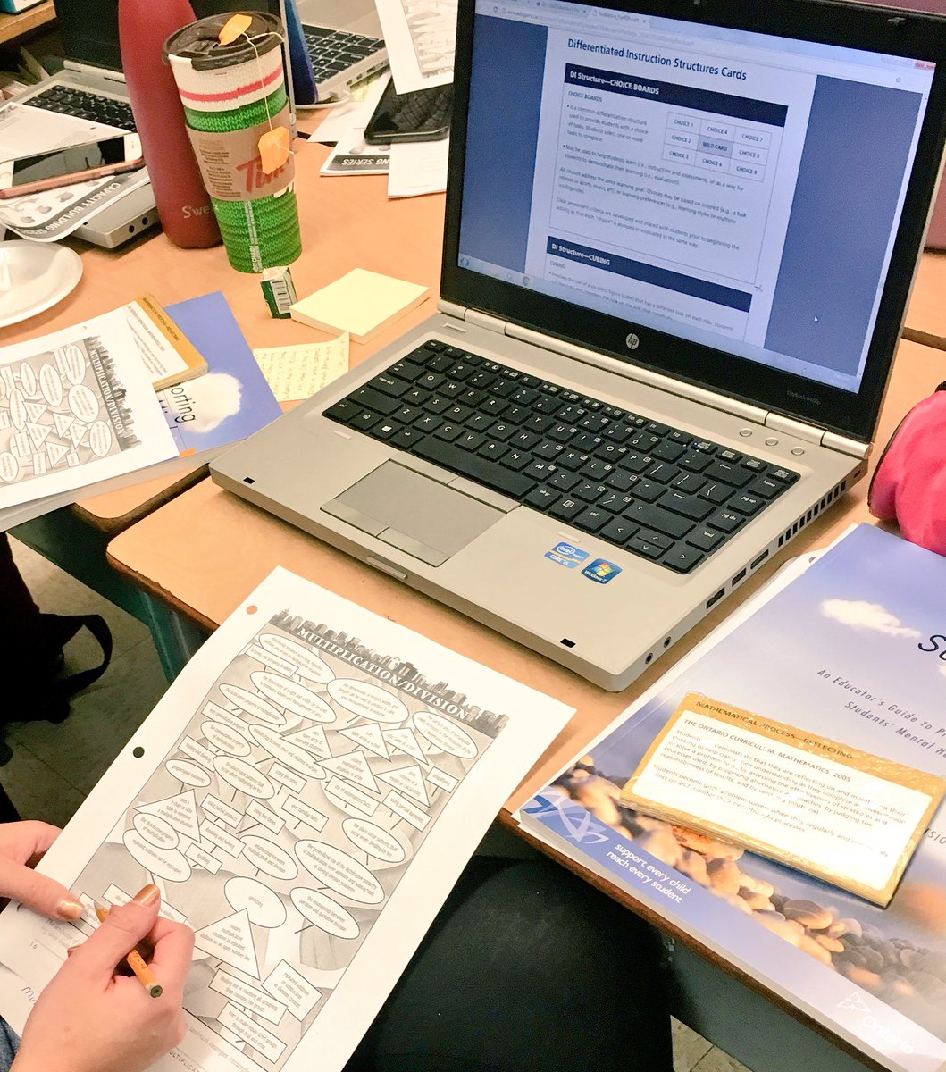 MelissaSeco's tweet photo. Looking at open & parallel tasks by @MarianSmall as a way to differentiate math instruction. @ctfosnot’s multiplication #landscape helps us identify #models, #bigideas, and #strategies for solving this #paralleltask #MathPart1and2 https://t.co/HgQD9VBzmm