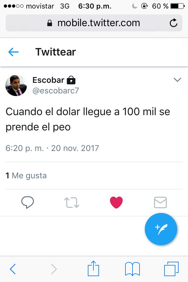 BrennerABarrios's tweet photo. DolarToday: JAJAJAJA 
Gobierno: JAJAJAJA 
MUD: JAJAJAJA 
Chavez: JAJAJAJA 
Trump: JAJAJAJA 
Neomar Lander: JAJAJAJA 
Twitter: JAJAJAJA 
Yo: JAJAJAJA https://t.co/X2xqiMlA81