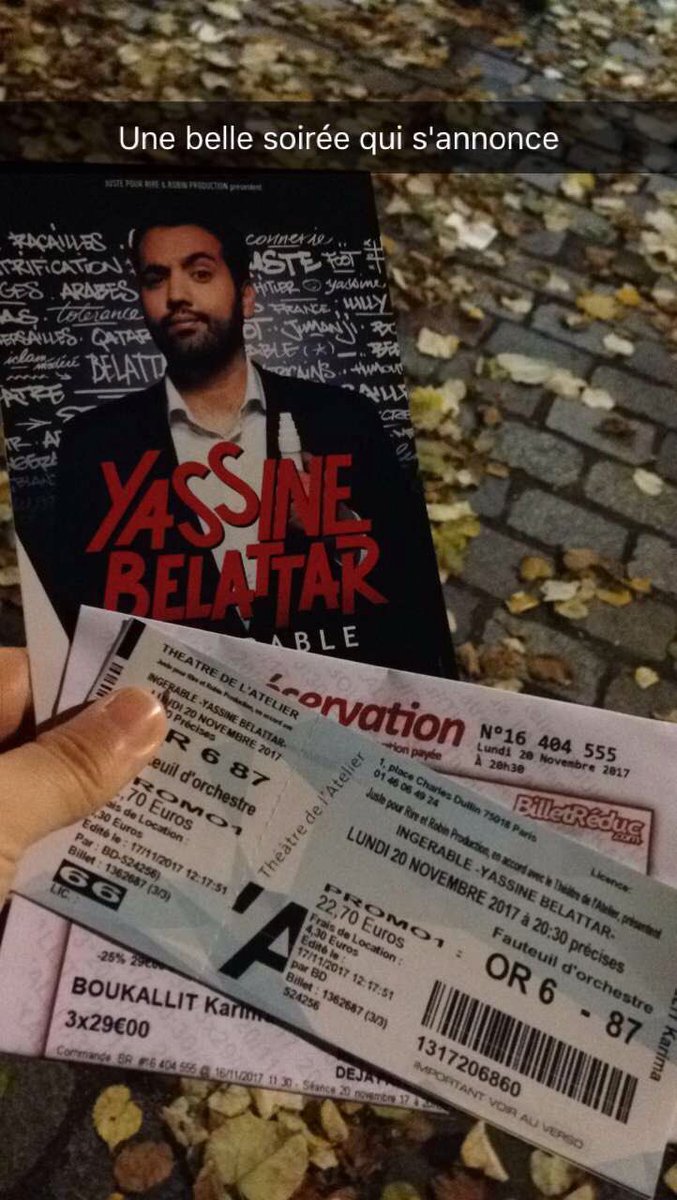 karimabpcf's tweet photo. Excellent spectacle de @BelattarYassine tous les sujets sont abordés avec pédagogie (prof d'histoire😋) et humour 🤣. Super moment on a aimé👍🏼 https://t.co/oi723TJ06W