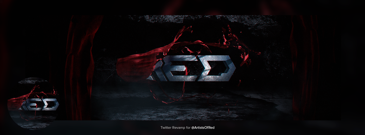 anvexs's tweet image. Twitter Revamp for @ArtistsOfRed #R3DDesign Any Feedback is Highly Appreciated!