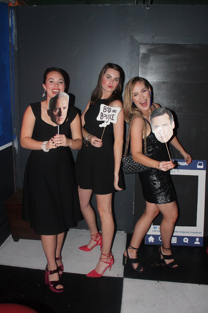 AdGradCouncil's tweet image. Mad Men party 2018 was a roaring success! 🥂🥃🍾