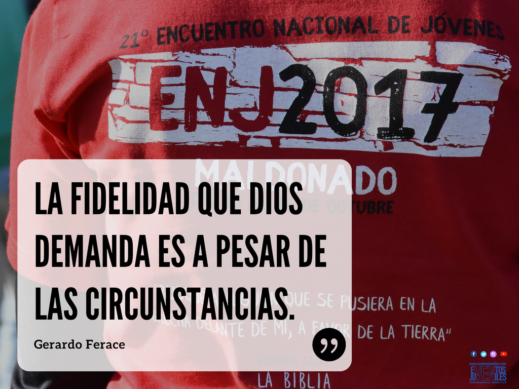EvJuveniles's tweet photo. Una lección que aprendimos en el Encuentro y no se nos puede olvidar. Debemos aprender a ser fieles a Dios a pesar de las circunstancias que vivimos y que nos tocarán vivir. Acordémonos de Job: "Jehová dio, y Jehová quitó; sea el nombre de Jehová bendito". (Job 1:21). #ENJ2017. https://t.co/KHAzZlEDGf