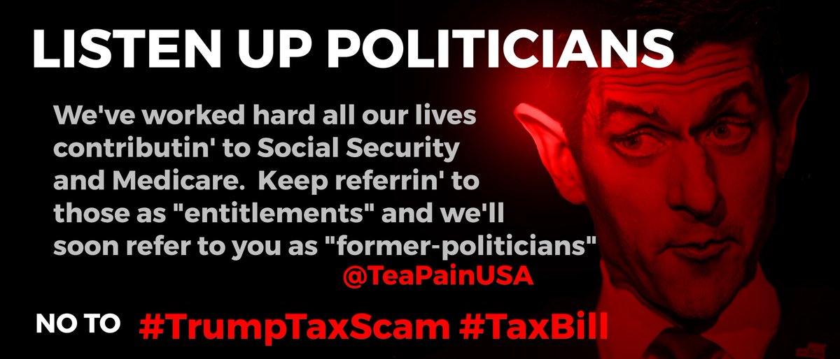 MuellerHurry's tweet photo. @SpeakerRyan This is for the rich. Listen to Bruce Bartlett . He  is a Republican, so read his words. Say no to #TrumpTaxScam #TaxBill Call your MoCs. @senatorenzi @bensasse @lisamurkowski @senatorcollins @jeffflake @bensasse @senbobcorker For your people VOTE NO. Americans hate it #TaxBill https://t.co/LL1XiEFJ4A