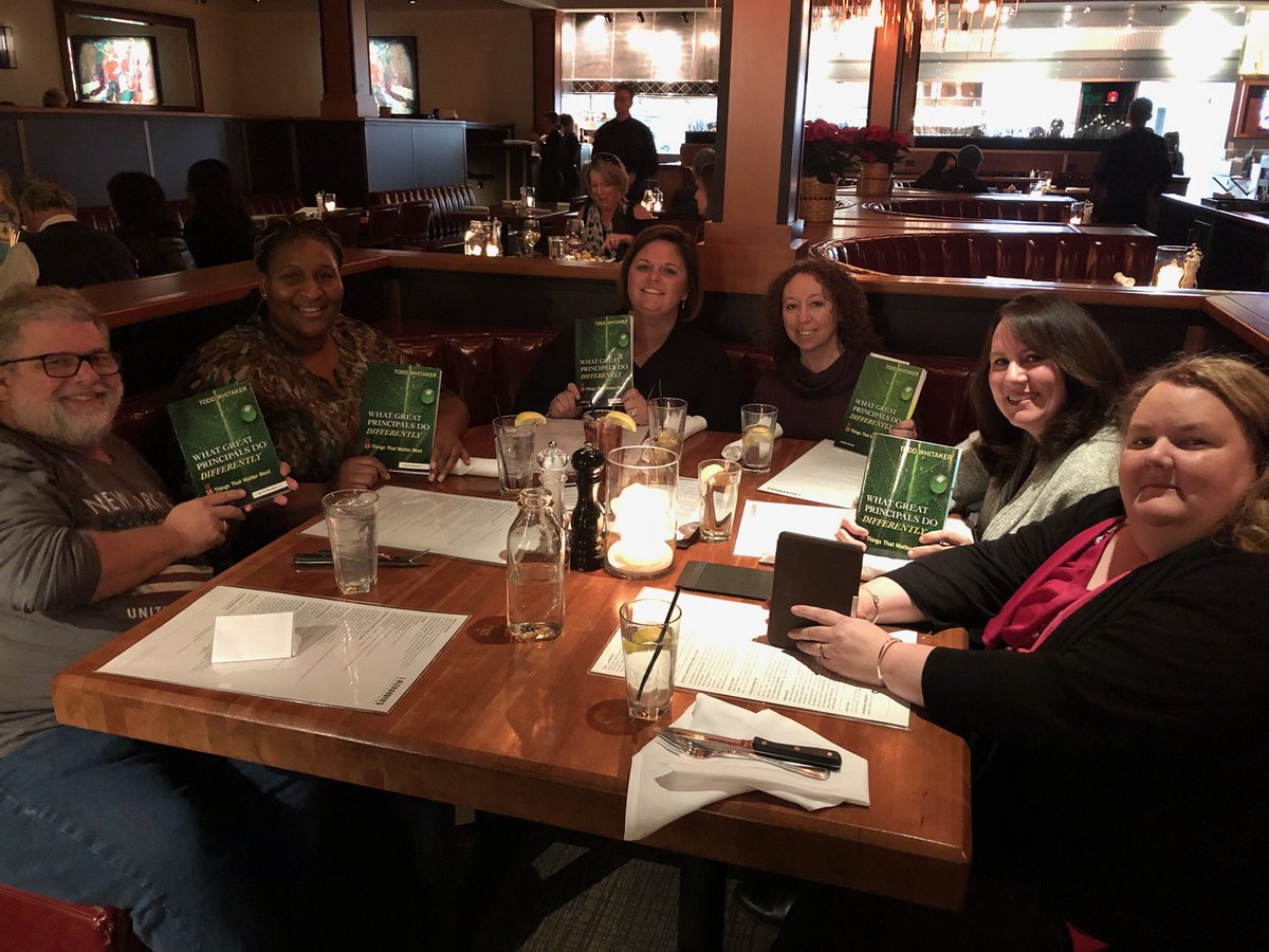 leangela_rogers's tweet photo. Book study with great friends! #whatgreatpricipalsdodifferently #HCDEngage #HixsonMiddle https://t.co/pP8prwQACv