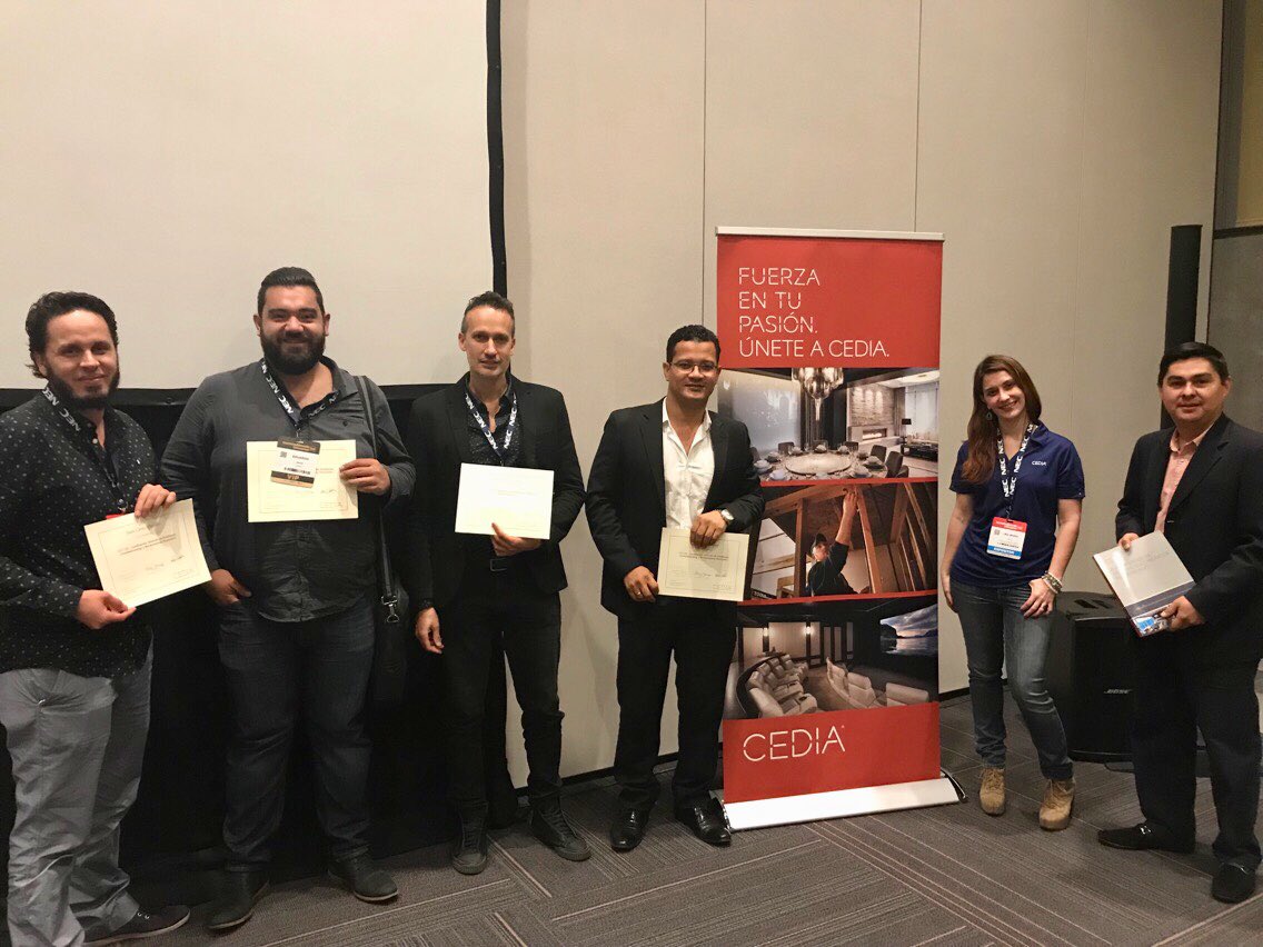 Dynayen's tweet photo. El Programa Académico @CEDIA en @TecnoMultimedia fue Increíble, Fortalecen la Industria AV Colombiana! Gracias @CEDIAPatty @HomeTechCol https://t.co/KBN2awfkl3
