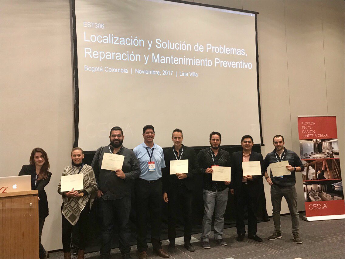 Dynayen's tweet photo. El Programa Académico @CEDIA en @TecnoMultimedia fue Increíble, Fortalecen la Industria AV Colombiana! Gracias @CEDIAPatty @HomeTechCol https://t.co/KBN2awfkl3