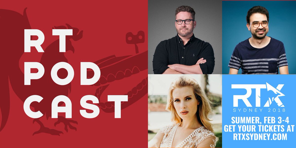 RoosterTeethANZ's tweet image. The #RTPodcast is coming Down Under for #RTXSydney! 🇦🇺

Don't miss out - get your tickets now at rtxsydney.com