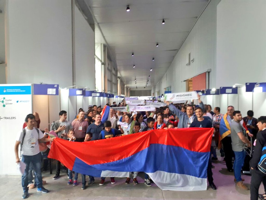 MISIONES con 12 distinciones nacionales!!!! #FN2017 Felicitaciones a docentes asesores, evaluadores, coordinadores y alumnos que hacen posible este desarrollo educativo #Misionerismo abrazo a la Coord prov <a href="/mestigarribia/">Mónica Estigarribia</a> 👏😙♥⚘