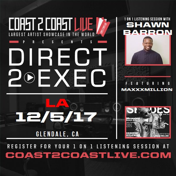 KINGMAXXX28's tweet photo. Vote for me to perform at #Direct 2 Exec Los Angeles 12/5/17 - Atlantic Records! https://t.co/THCFnbdv1m #Coast2Coast https://t.co/X9JrS28jUl