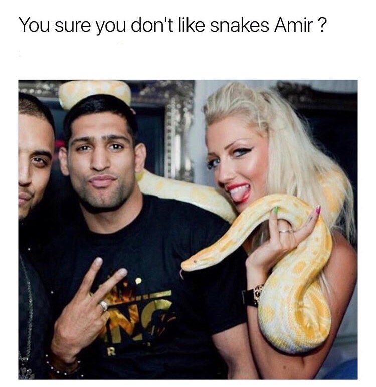 VickyPattison's tweet photo. Oh.... Oh dear Amir.... You really are making this too easy, come on!!! 😂🙈🐍... What is everyone thinking?!to be honest- I've been drunk enough I could have missed a snake sighting?! Anyone else?! 😂🙈 https://t.co/h9hUEIgLI3