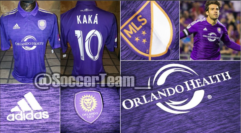 SoccerTeam___'s tweet photo. Camiseta titular Orlando City 2017/18. Nº 10, KAKA + parches. Envios a todo el mundo, todo los talles, consultas INBOX https://t.co/BEO8ipzscv