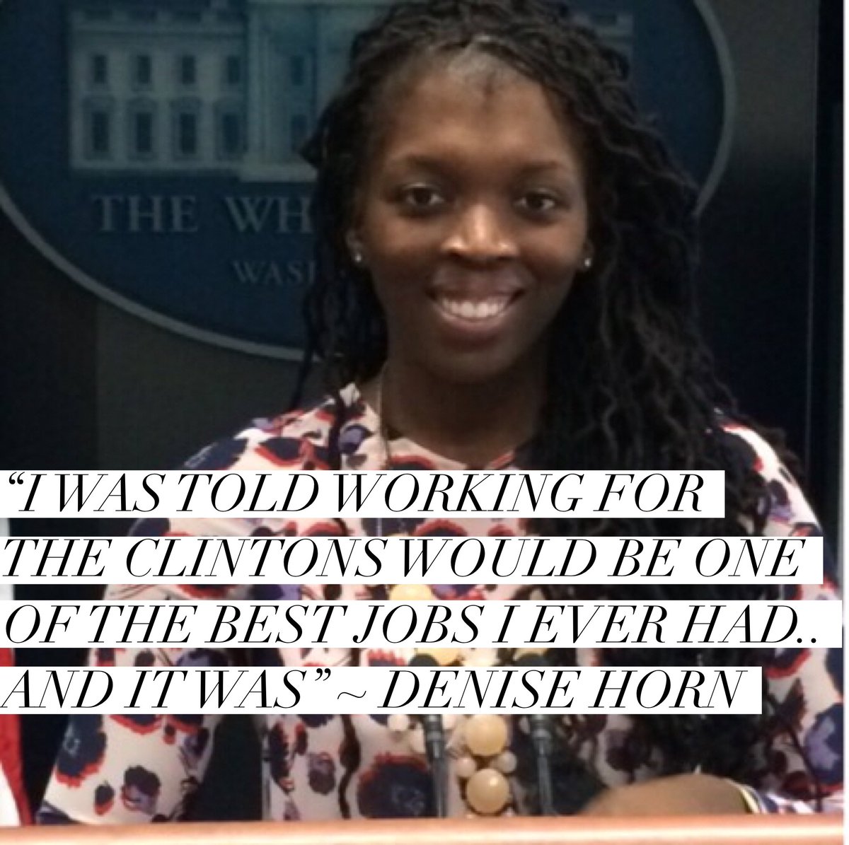 BlackMeetsWorld's tweet photo. Check out our newest episode with Denise Horn as she talks about her experience during the Clinton campaign. #futureisfemale https://t.co/MrDATb4TLA