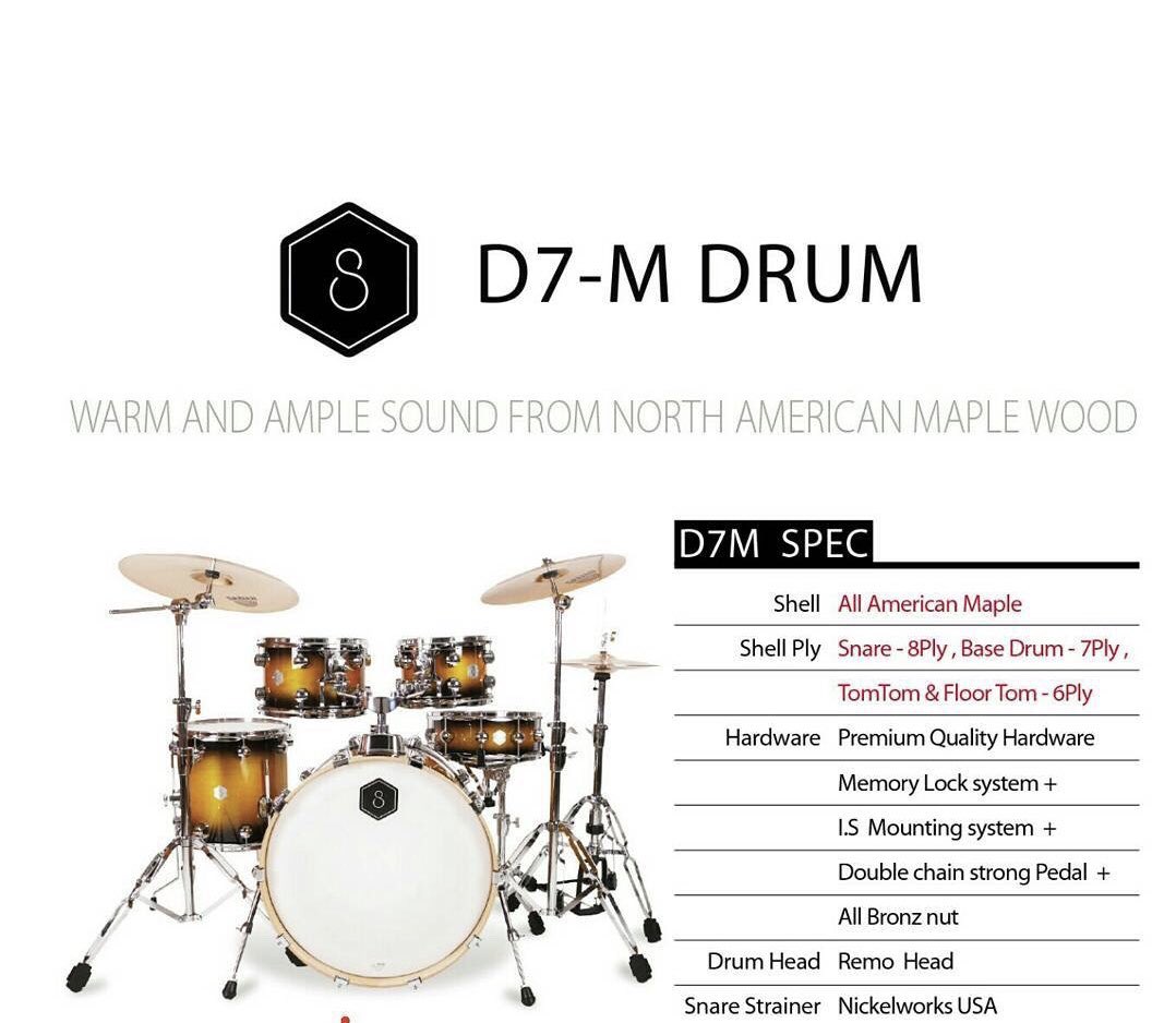 Gretsch2016's tweet photo. @DrumBagus FS: SIRE Drums D7 Maple 5pcs shell pack, Ex-display mint condition, minat:081945777117(WA) https://t.co/yfudVOrLI8