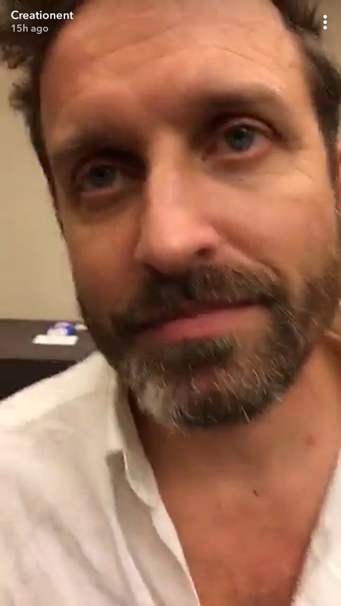 abubu1986's tweet photo. Hey @CreationEnt can @RobBenedict be in charge of the Snapchat so he can have a break from having the thing thrust in his face? He can turn the tables on @dicksp8jr instead https://t.co/ZXquWwDREh