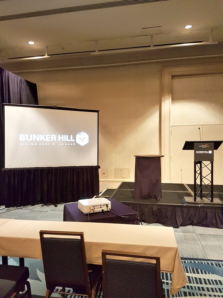 JayMartinBC's tweet photo. That's a wrap for the corporate presentations in the #SilverHall today sponsored by @bnkrhill. Make sure you stop by tomorrow for keynotes by David Morgan, Peter Spina, Marin Katusa & Rick Rule #SilverGoldSummit https://t.co/HiJpyqrj65