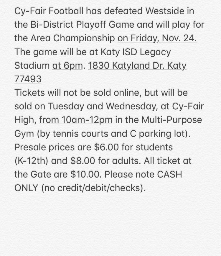 CyFair StuCo tweet media