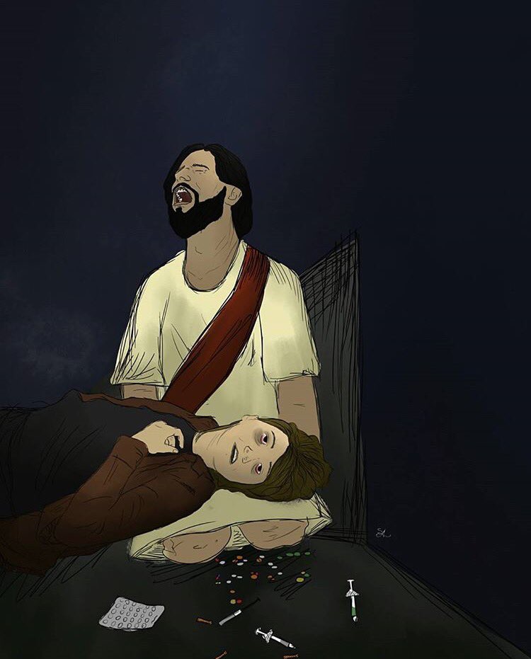 gabrielljrf's tweet photo. Jesus: "Eu choro toda vez que você desiste" https://t.co/rwADPk6uC4