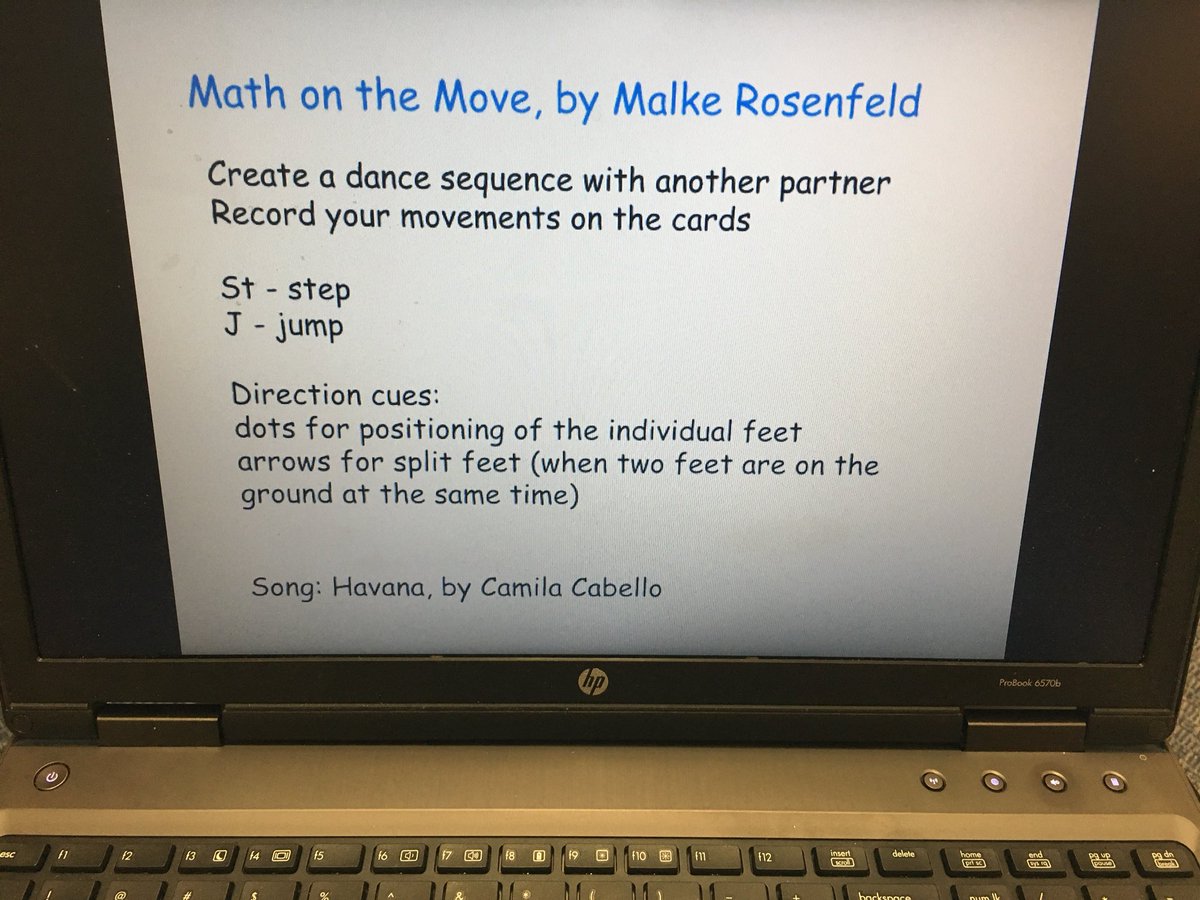 MelissaSeco's tweet photo. Using @mathonthemove to create a dance sequence in #MathPart1and2 @YorkUedPL Then using @explainevrythng to document the math vocab used to creat our dance #Mirroring #Translation #Symmetry https://t.co/fLpGGJpbe1