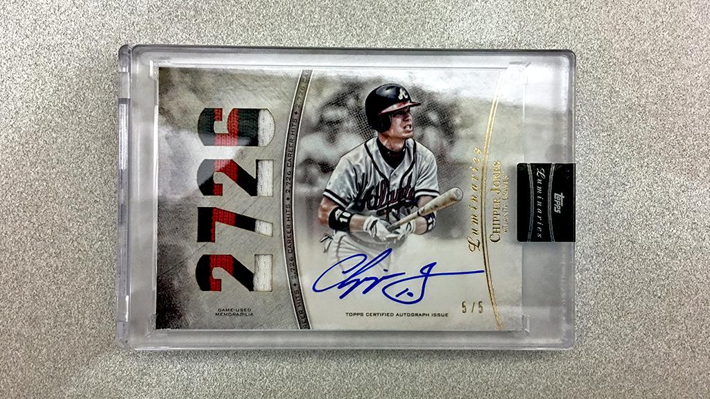 MLB's tweet photo. Celebrate @RealCJ10’s introduction to the @BaseballHall ballot with this gorgeous autographed @topps relic.

RT for your chance to win! #MLBCards https://t.co/CSmz2T1xuS