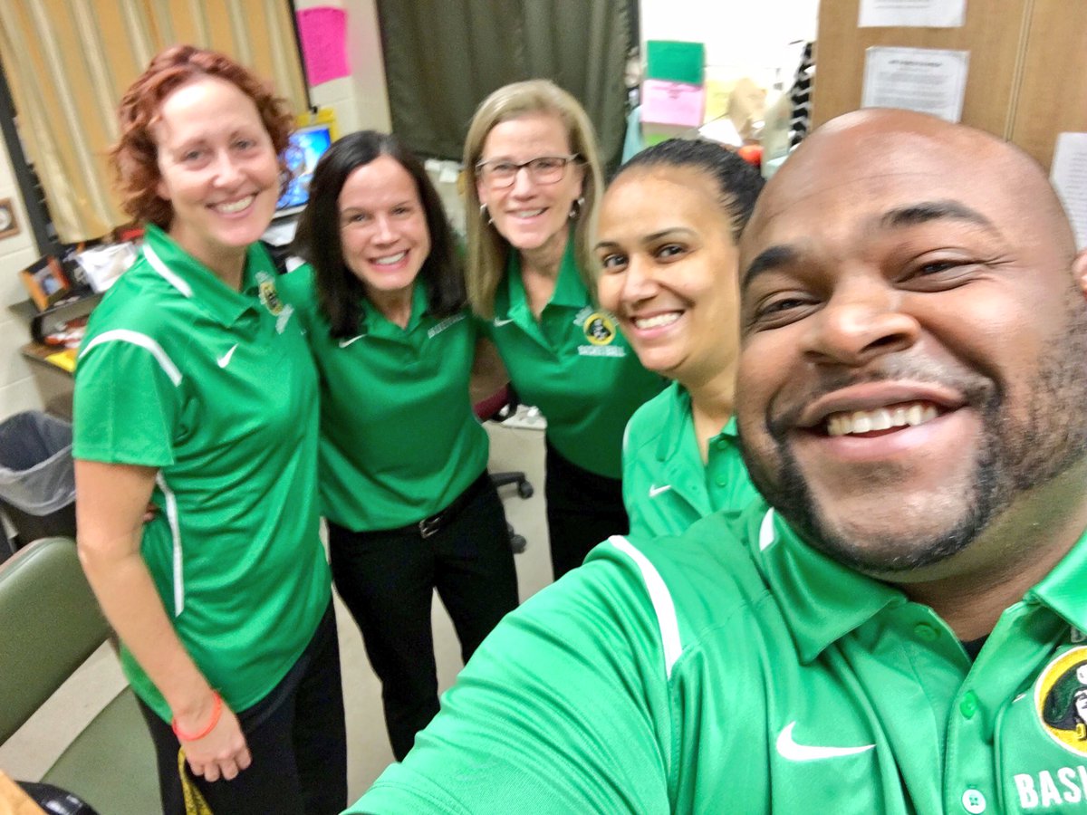 CoachBAMetcalf's tweet photo. PCGBB Coaches preparing for the 🏀 season! Time to Get your GREEN on Pirate Family.
#PCGBB #Together #PCPiratePride https://t.co/ObHs6OHYpf