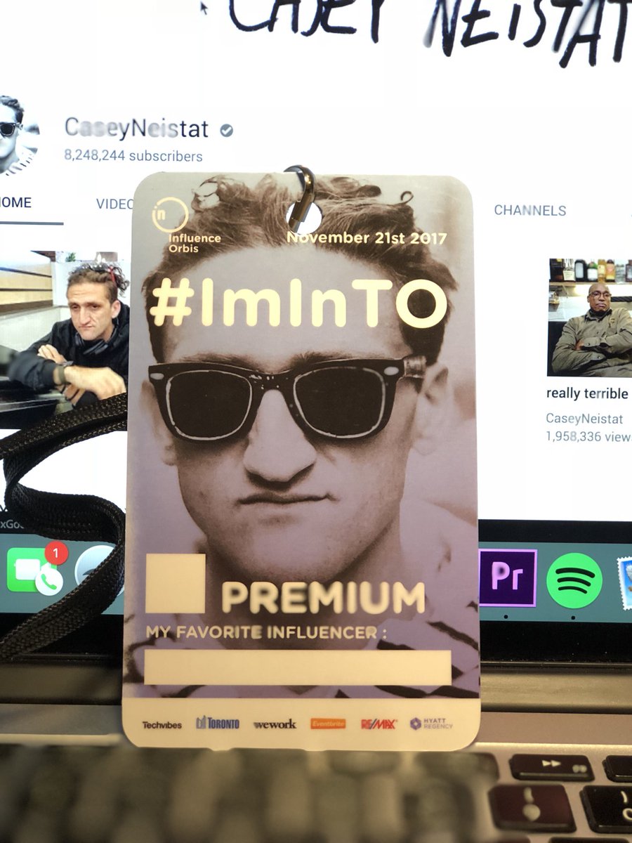 shameenmiller's tweet photo. Can’t wait to see you @CaseyNeistat at #influenceorbis!! @InfluenceOrbis @ThierryLindor https://t.co/oyHXJWO7F9