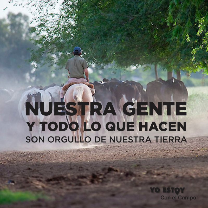 "¡Sumate y acompañanos! " vía <a href="/estoyconelcampo/">YOESTOY CON EL CAMPO</a>