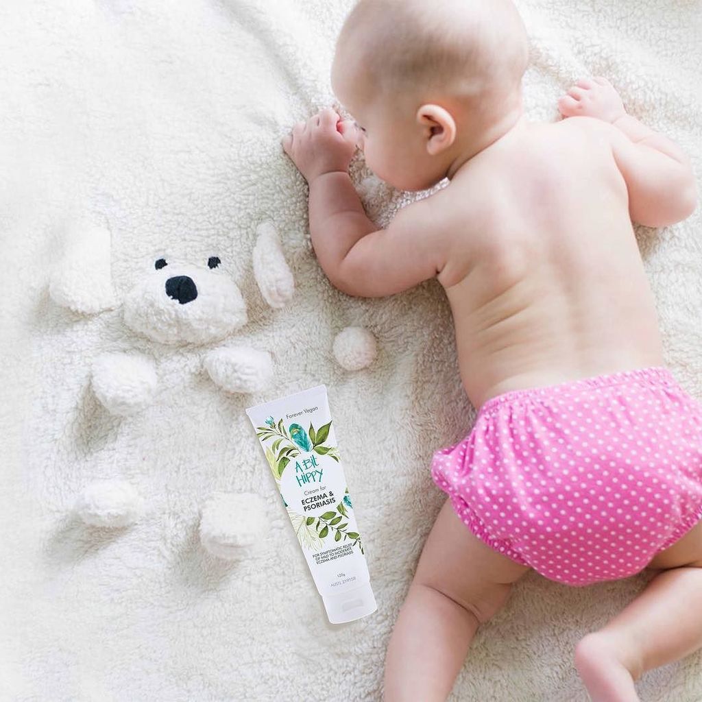 ABitHippy's tweet photo. Last Friday, our customer Jen shared an amazing testimony about how our Eczema and Psoriasis Cream help her and her little one. 
Jump over to our Facebook page to read the whole story. The most important piece for us, is that sometimes we just need a mor… https://t.co/fg3JHbFQlu https://t.co/zE8zQv4W72