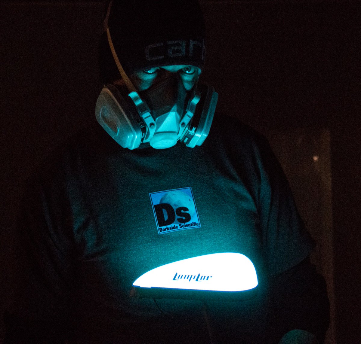 LumiLor's tweet photo. Darkside Scientific #WePaintWithLight #LumiLor #LightEmittingCoating https://t.co/73KtlWJa81