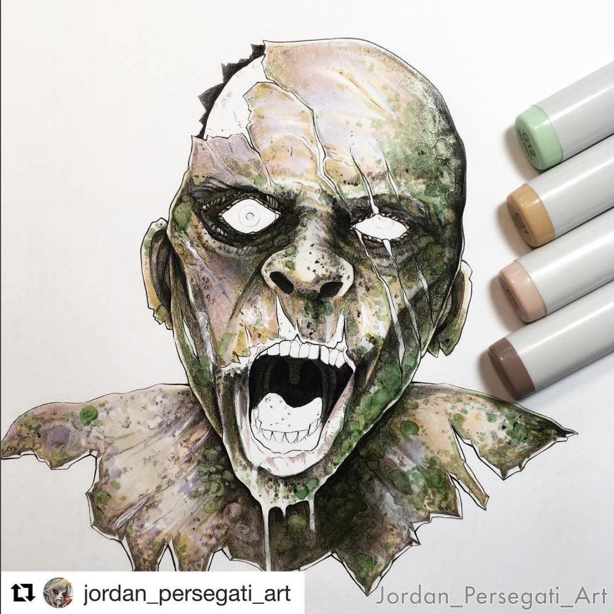 Zombie by Jordan Persegati on Instagram. pic.twitter.com/6R9yQWj5Sz. 
