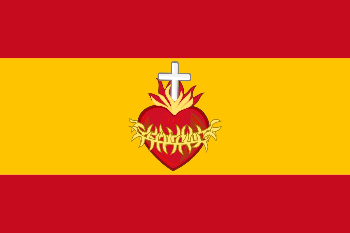 RCM88's tweet photo. El #20N, gritamos:

Estado: ¡Arriba España! ¡Una, Grande, Libre! ¡Centinela de Occidente!

Carlismo: ¡Dios, Patria, Fueros, Rey!

Falange: ¡Por la Patria, el Pan y la Justicia!

Y sobre todo:

Nacionalcatolicismo: ¡Viva Cristo Rey! ¡Reinaré en España! ¡Por el Imperio hacia Dios! https://t.co/XW4sUWQG1o