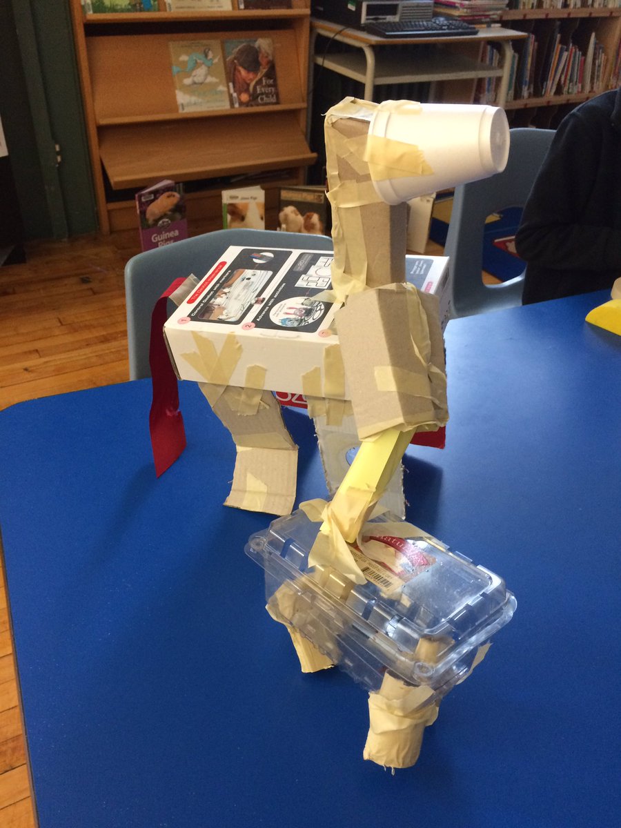 QueensvilleLC1's tweet photo. Ss creation Giraffe and Bird as a continuation of our author visit Rebecca Bender @EGPublicLibrary https://t.co/Nl3WZ7PvF1