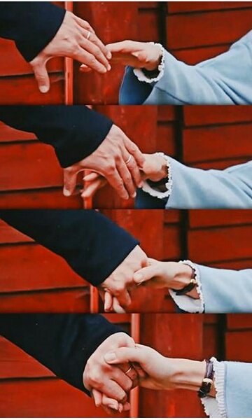 #EğerSeversen الطف وأحلى مسكة يد 😭😭😭💗+هاتو الاثنين بسرعه