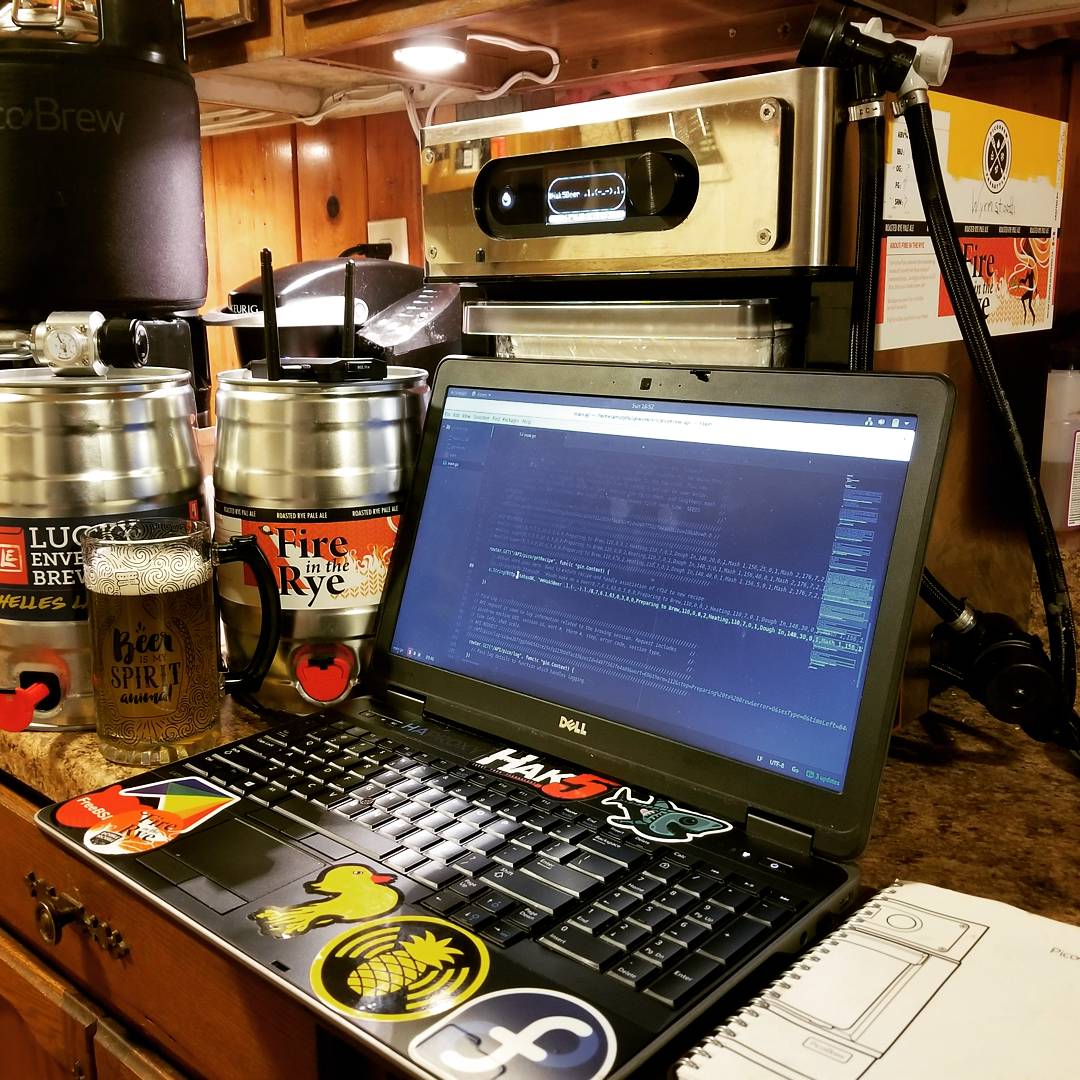 alexwmurphy's tweet photo. #Hak5Gear #Hak5Beer #PineappleNano
When your home brewing appliance tries to lock you into their ecosystem.. my beer my way with the help from Wifi Pineapple Nano from https://t.co/qmhMhrJ1ZB https://t.co/mxaYJDlGzN