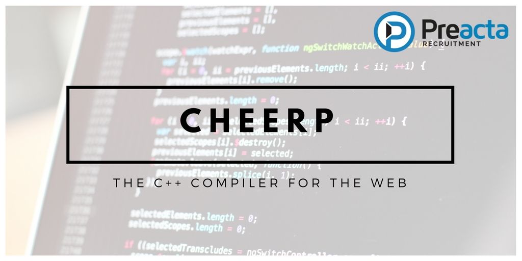 matt_angell's tweet image. Cheerp, the C++ compiler for the Web. #technews #cplusplus #cheerp #preacta

buff.ly/2zgYq7j