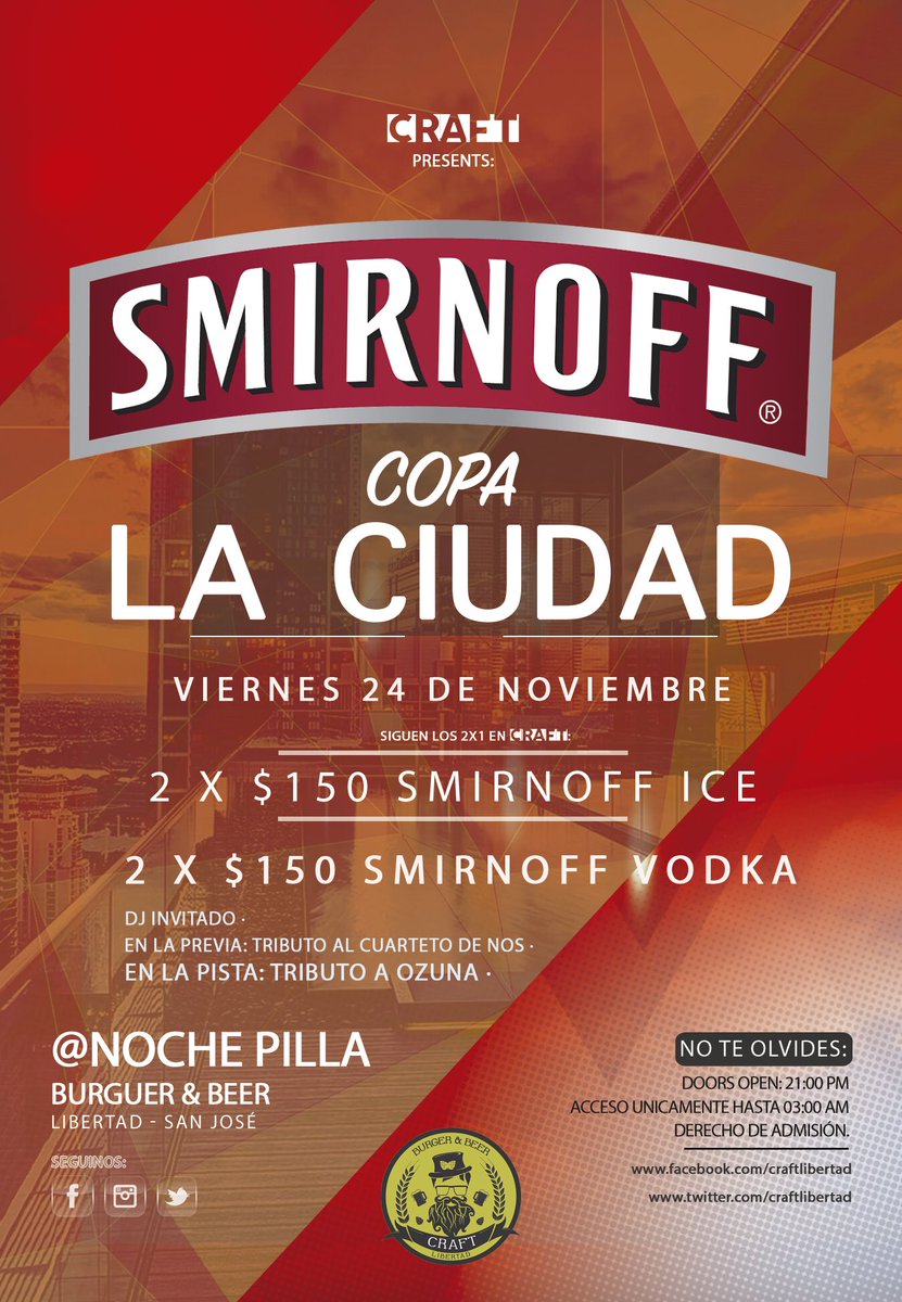 Querés una botella de Jagermeister ?
☆ #SEGUINOS
☆ #MG &amp; #RT al flyer 
☆ #COMENTAR 4 últimos números de cédula
🎉 NOCHE CRAFT NOCHE PILLA