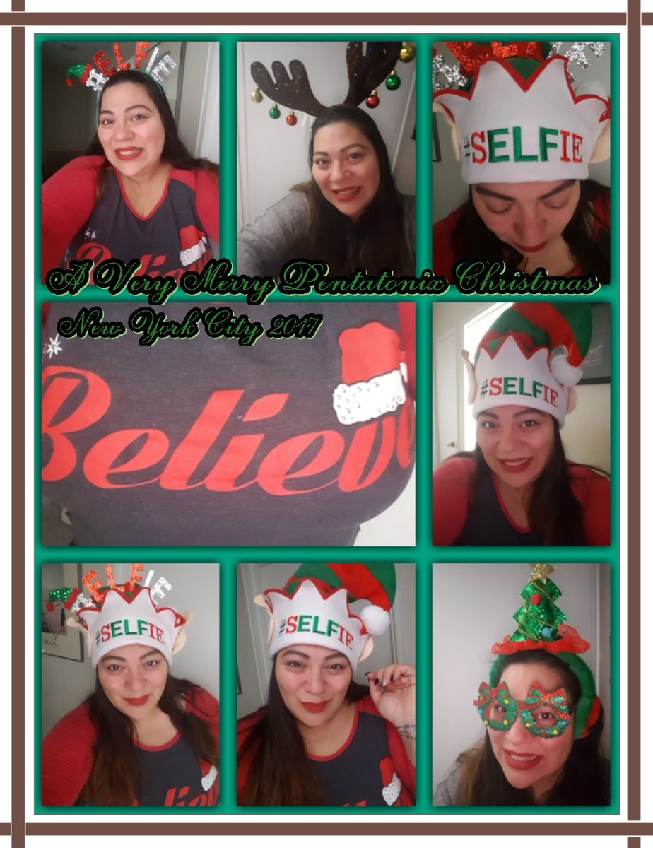 DebbieDemmy's tweet photo. Since I will be up close I think I will change looks between each set .. that is how I will bring holiday cheer to @PTXofficial #APentatonixChristmasDLX I am so ready.. #3nightsof heavenlysounds https://t.co/67cXb9d8si
