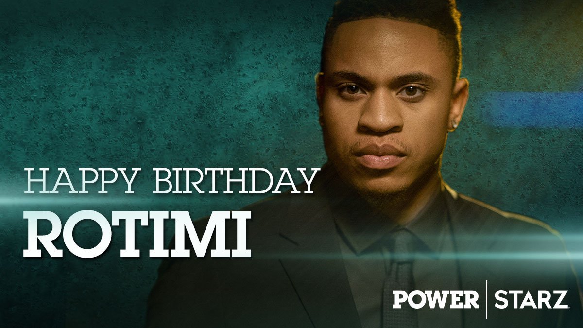 Power_STARZ's tweet photo. Today we celebrate @Rotimi and raise a glass to you on your birthday. 🔥🔥 #PowerTV https://t.co/8q5SRpGX7o